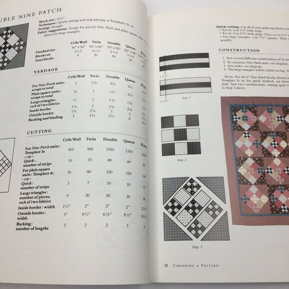 Quilts! Quilts!! Quilts!!! The Complete Guide To Quiltmaking Diana McClun 1988 - Picture 5 of 10